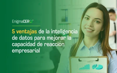 5 ventajas de la inteligencia de datos para mejorar la capacidad de reacción empresarial